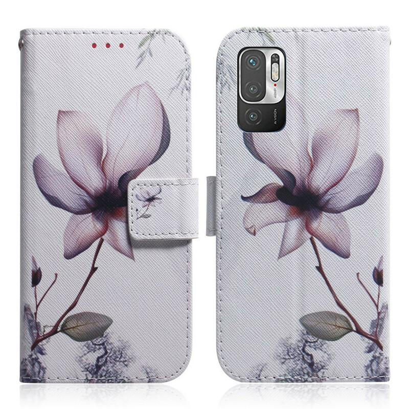 Funda Xiaomi Redmi Note 10 5G / Poco M3 Pro 5G Old Pink Flower