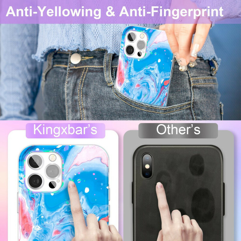 Funda artística para iPhone 12 / 12 Pro KINGXBAR