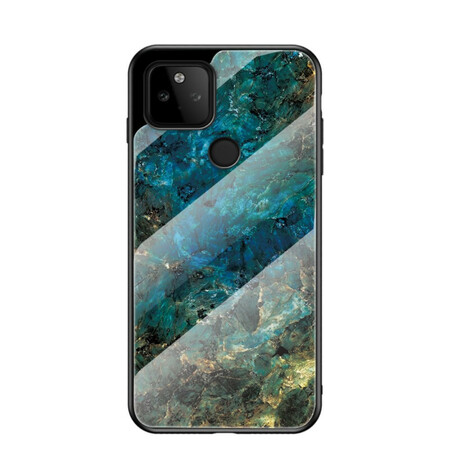 Google Pixel 5A 5G Cover Premium Tempered Glass Colors
