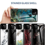 Google Pixel 5A 5G Cover Premium Tempered Glass Colors