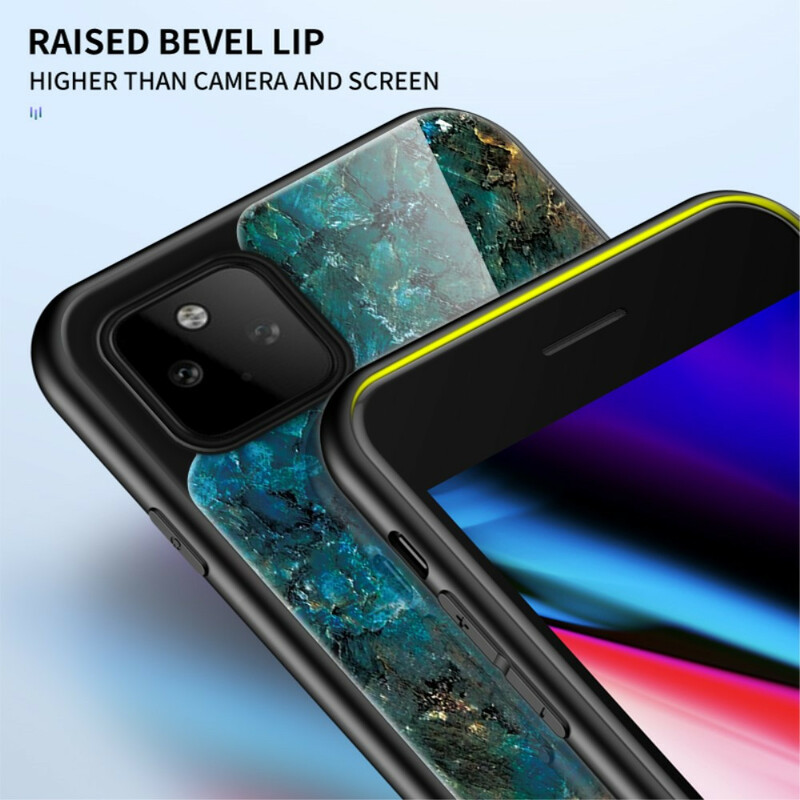 Google Pixel 5A 5G Cover Premium Tempered Glass Colors