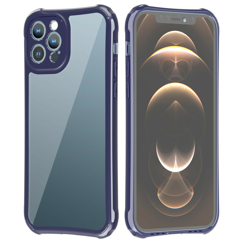 Funda transparente para iPhone 12 / 12 Pro LEEU Cojines de protección