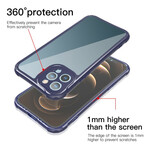 Funda transparente para iPhone 12 / 12 Pro LEEU Cojines de protección