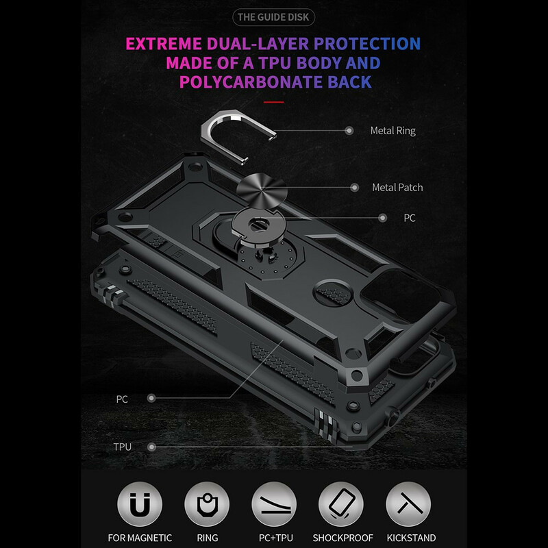 Funda de anillo Premium para el Google Pixel 5A 5G