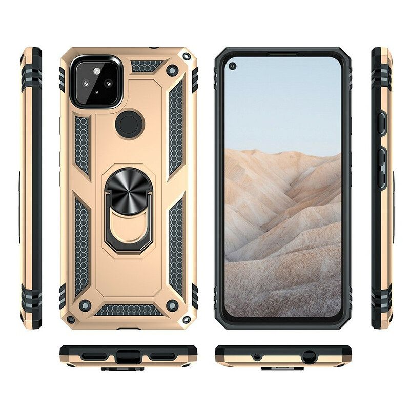 Funda de anillo premium para el Google Pixel 5A 5G