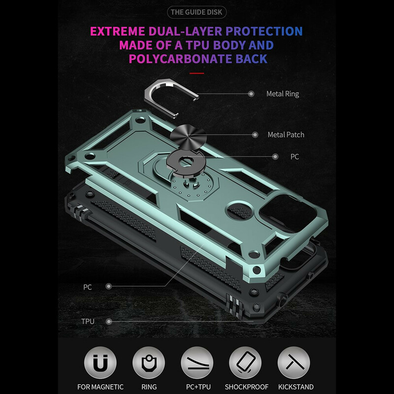 Funda de anillo Premium para el Google Pixel 5A 5G Funda de anillo Premium para el Google Pixel 5A 5G