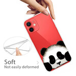 Funda transparente para iPhone 13 Mini Panda