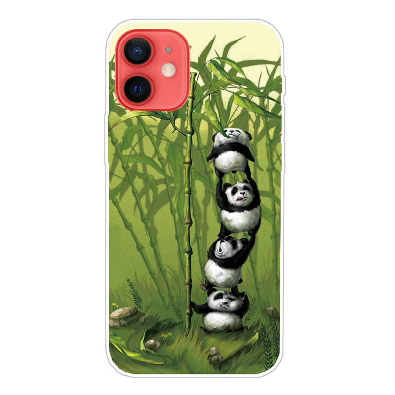 Funda iPhone 13 Mini Tas de Pandas