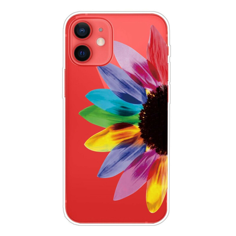 Funda de flores de colores para el iPhone 13 Mini