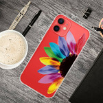 Funda de flores de colores para el iPhone 13 Mini