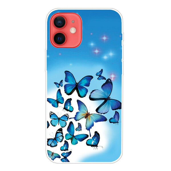 Funda iPhone 13 Mini Butterflies Mariposas