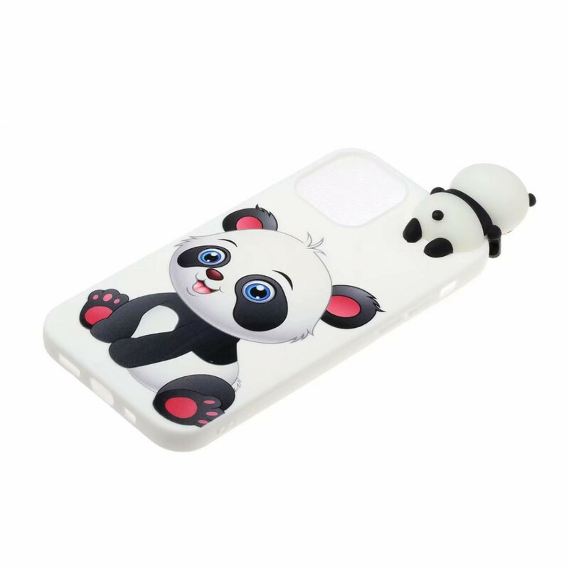 Funda iPhone 13 Mini 3D Cute Panda