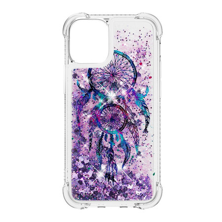 Funda Dreamcatcher de purpurina para el iPhone 13 Mini