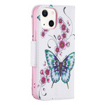 Funda para iPhone 13 Mini Mariposas