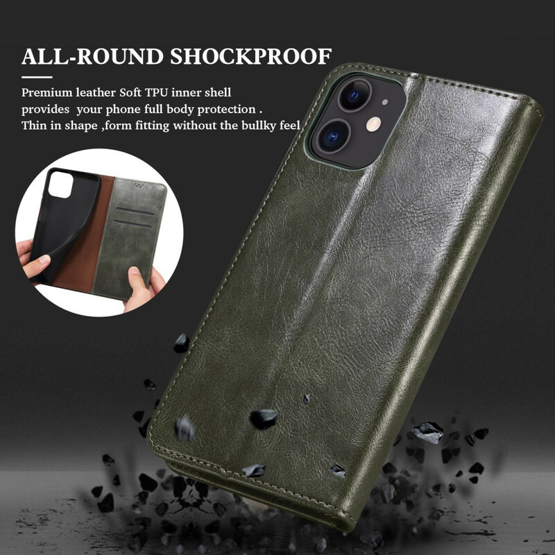 Flip Cover iPhone 13 Mini Leatherette Flip Cover iPhone 13 Mini Leatherette
