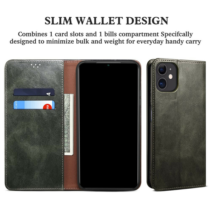 Flip Cover iPhone 13 Mini Leatherette Flip Cover iPhone 13 Mini Leatherette
