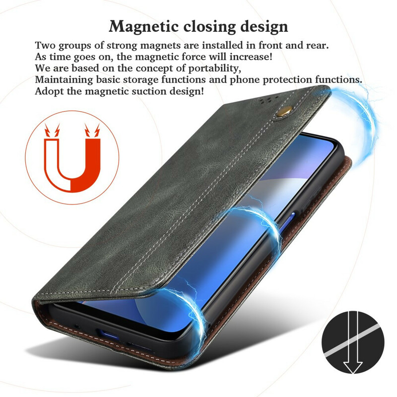 Flip Cover iPhone 13 Mini Leatherette Flip Cover iPhone 13 Mini Leatherette