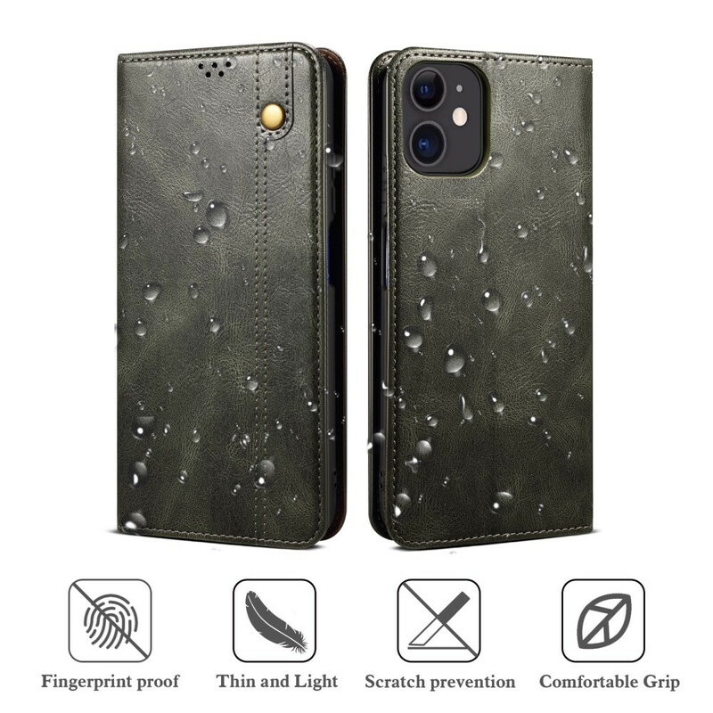 Flip Cover iPhone 13 Mini Leatherette Flip Cover iPhone 13 Mini Leatherette