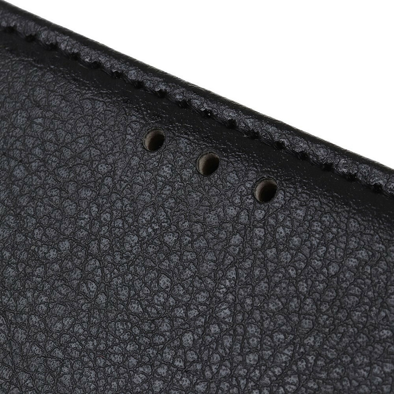 Funda para iPhone 13 Mini Leatherette Litchi Traditional