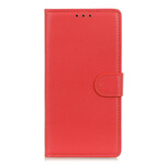 Funda para iPhone 13 Mini Leatherette Litchi Traditional