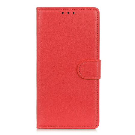 Funda para iPhone 13 Mini Leatherette Litchi Traditional