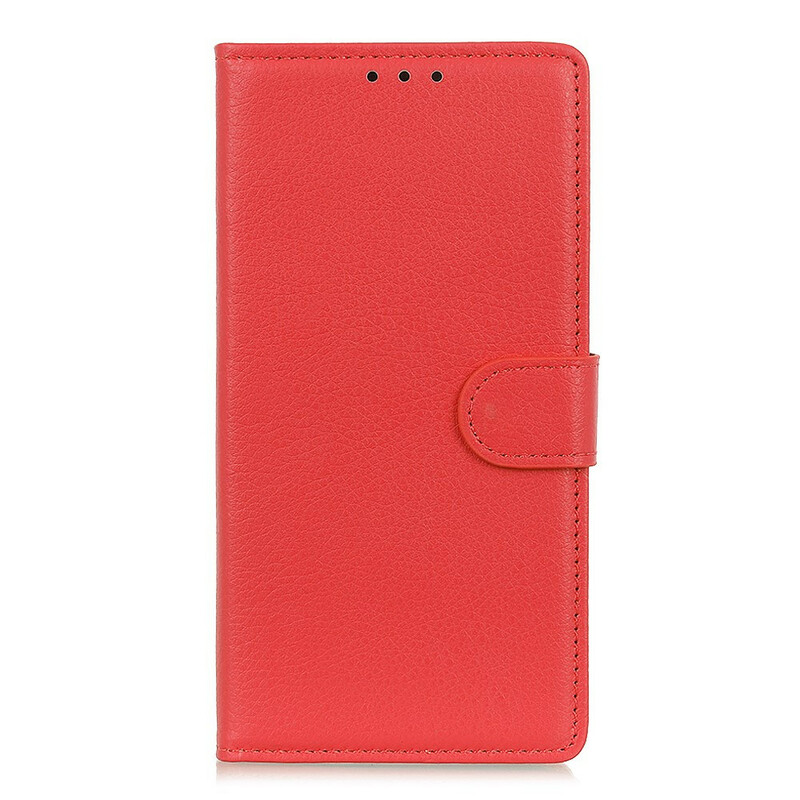 Funda para iPhone 13 Mini Leatherette Litchi Traditional