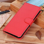 Funda para iPhone 13 Mini Leatherette Litchi Traditional