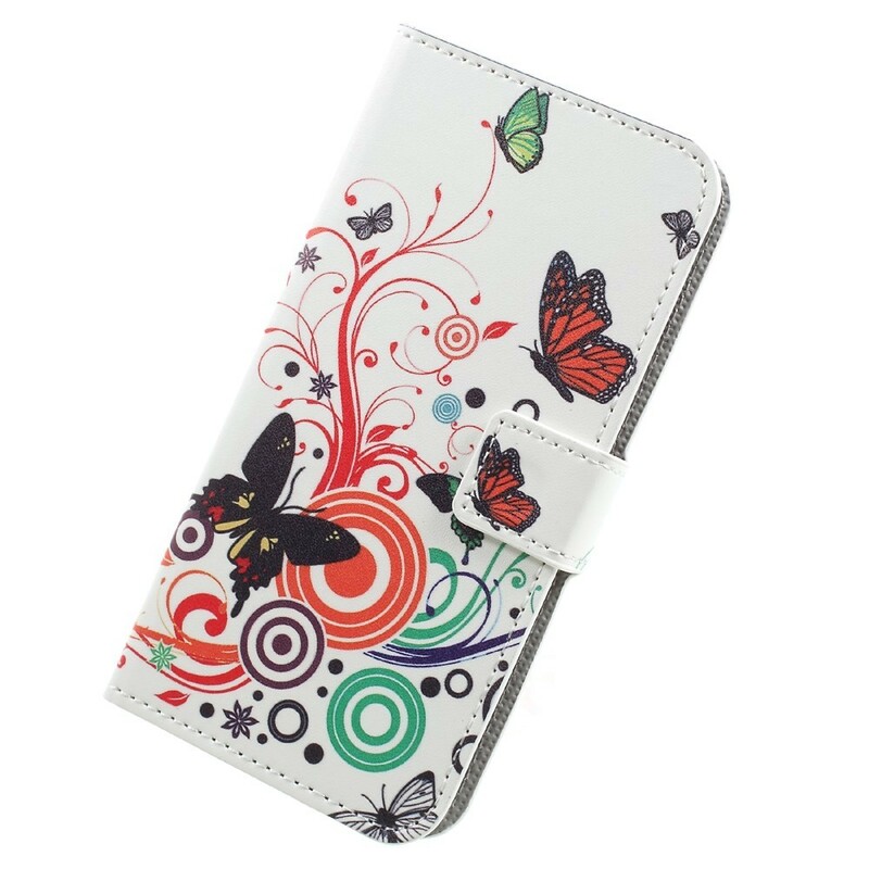 Funda Samsung Galaxy A3 2017 Mariposas y Flores