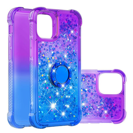 Funda iPhone 13 Mini Glitter Ring