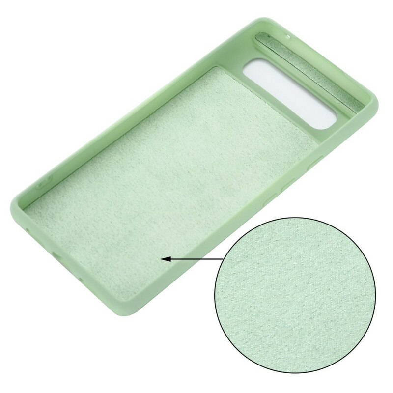 Funda de silicona para el Google Pixel 6 Liquid con colgante Funda de silicona para el Google Pixel 6 Liquid con colgante