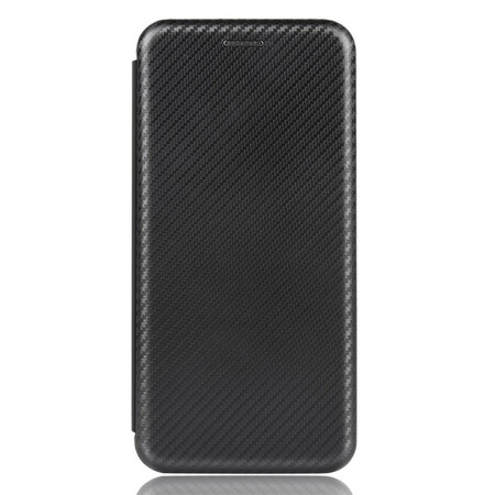 Flip Cover iPhone 13 Mini Fibra de Carbono
