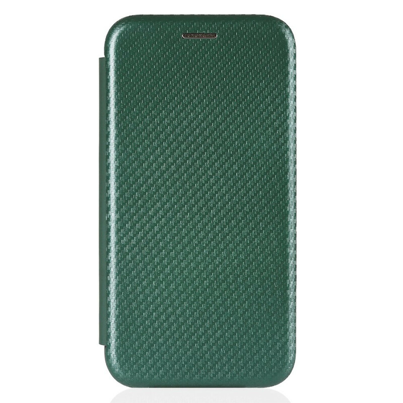 Flip Cover iPhone 13 Mini Fibra de Carbono