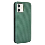 Flip Cover iPhone 13 Mini Fibra de Carbono