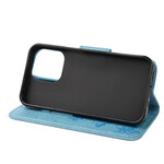 Funda para iPhone 13 Mini Splendid Butterflies con colgante