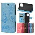 Funda para iPhone 13 Mini Splendid Butterflies con colgante