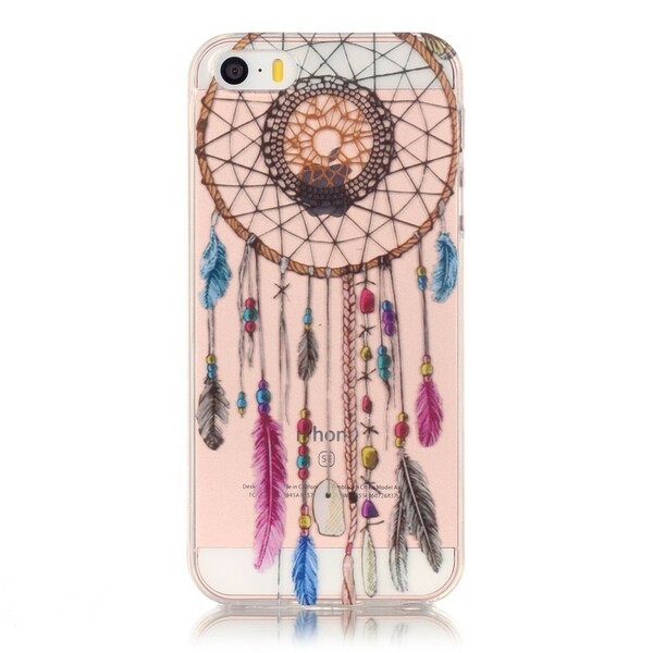 iPhone SE/5/5S Funda transparente Dream Catcher Colorido