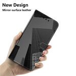 Funda para iPhone 13 Mini Leatherette Mirror Cover