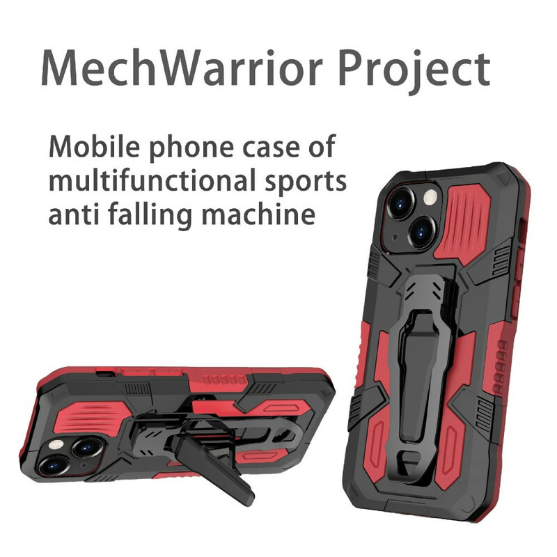 Funda para el iPhone 13 Mini Robot con clip para el cinturón