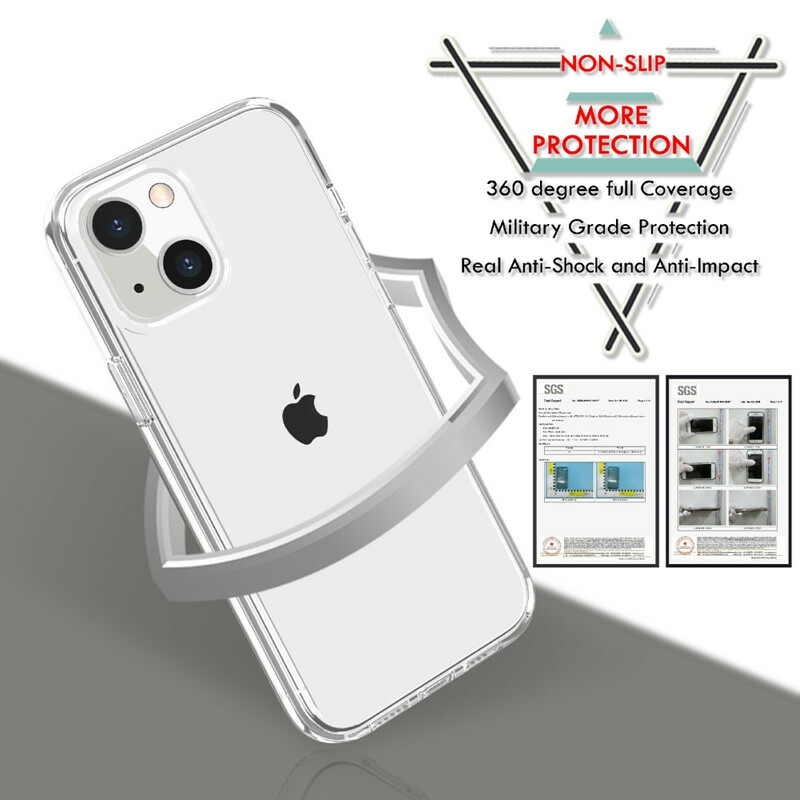 Funda transparente tintada para el iPhone 13 Mini