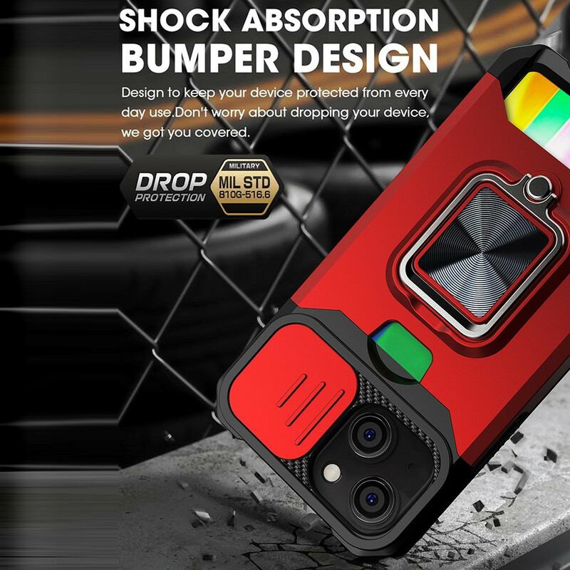 Funda con lente multifuncional para el iPhone 13 Mini