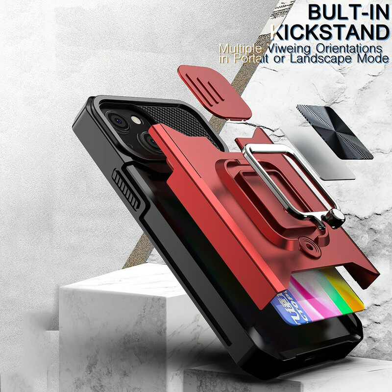 Funda con lente multifuncional para el iPhone 13 Mini