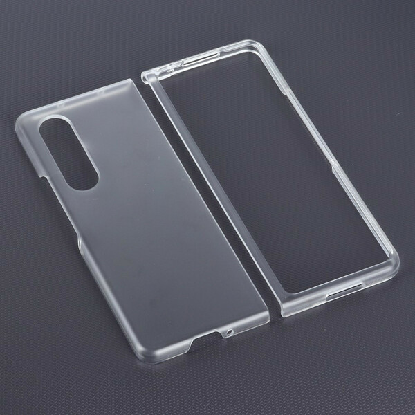 Samsung Galaxy Z Fold 3 5G Funda de plástico transparente mate