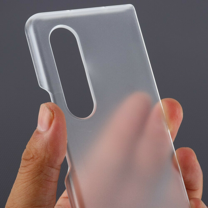 Samsung Galaxy Z Fold 3 5G Funda de plástico transparente mate