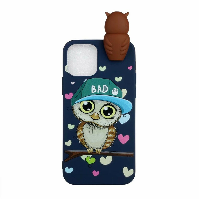 Funda para el iPhone 13 Pro 3D Bad Owl