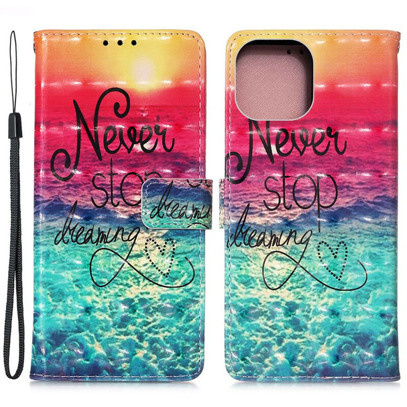 Funda iPhone 13 Pro Never Stop Dreaming