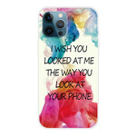 Funda iPhone 13 Pro I Wish You Looked At Me