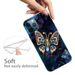 Funda iPhone 13 Pro Max Mariposas Azules