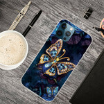 Funda iPhone 13 Pro Max Mariposas Azules
