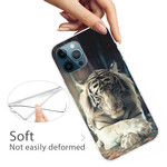 Funda flexible de tigre para el iPhone 13 Pro Max