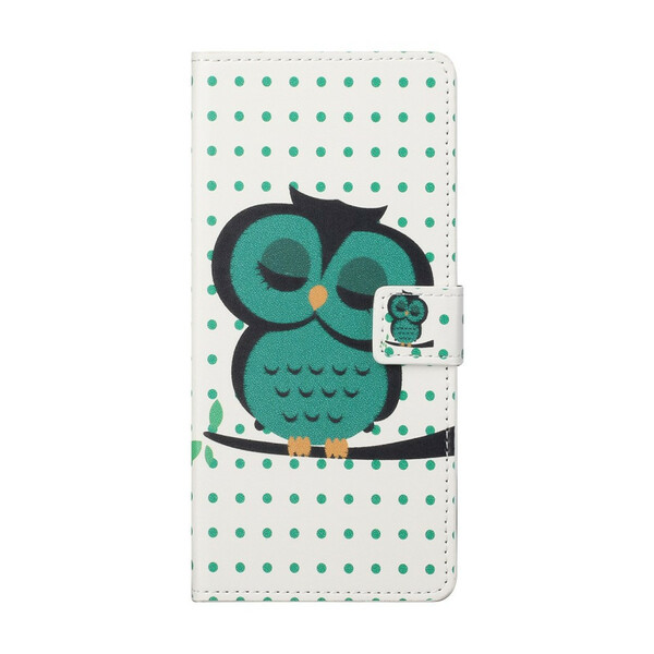 Funda para iPhone 13 Pro Sleeping Owl